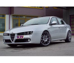 KW Gewindefahrwerk  V1 Inox (Edelstahl Federbeingehäuse) für Alfa Romeo 159 